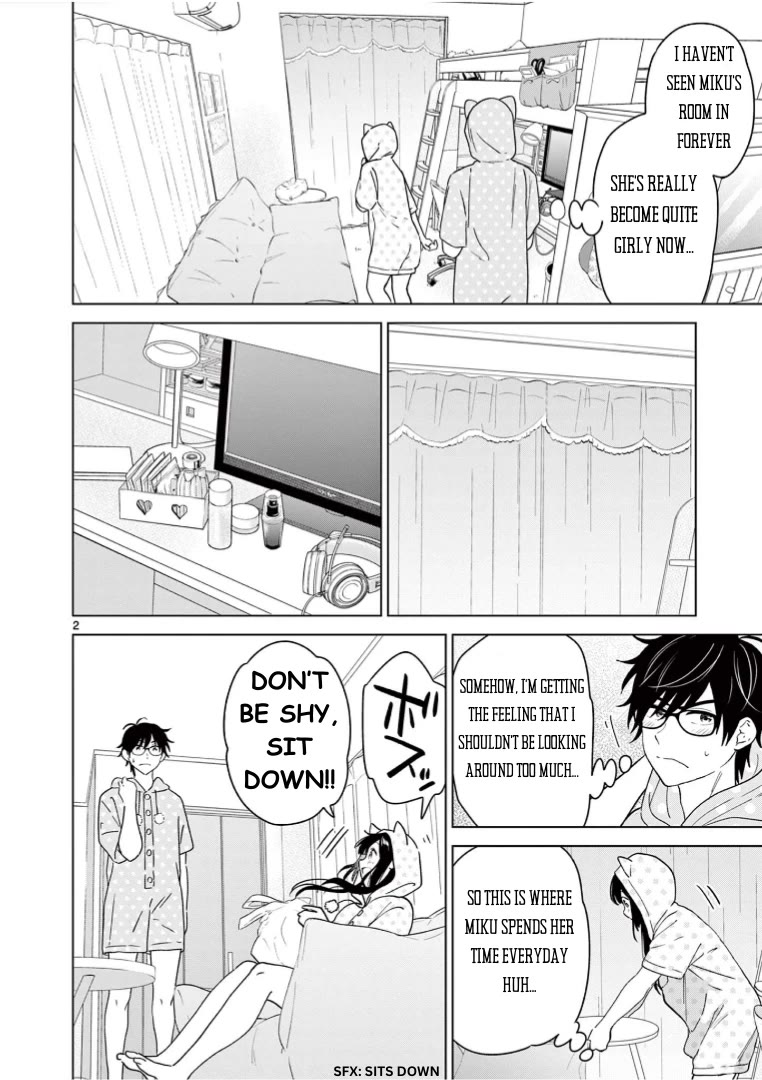 Aishiteru Game wo Owarasetai Chapter 42 page 2 - Chapter 42: Childhood friends, alone in a room