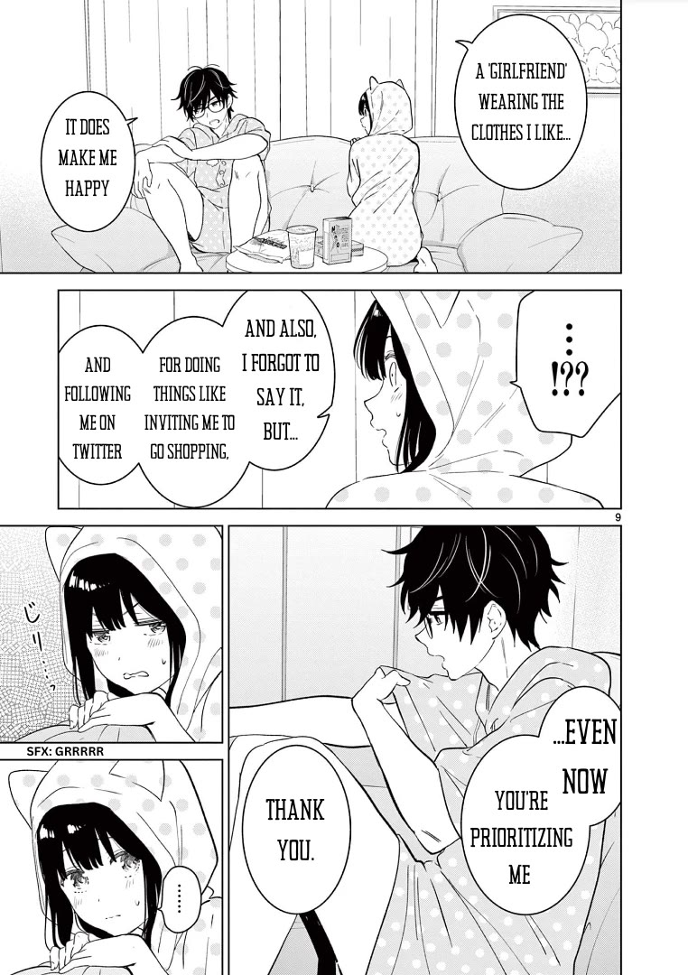 Aishiteru Game wo Owarasetai Chapter 42 page 9 - Chapter 42: Childhood friends, alone in a room