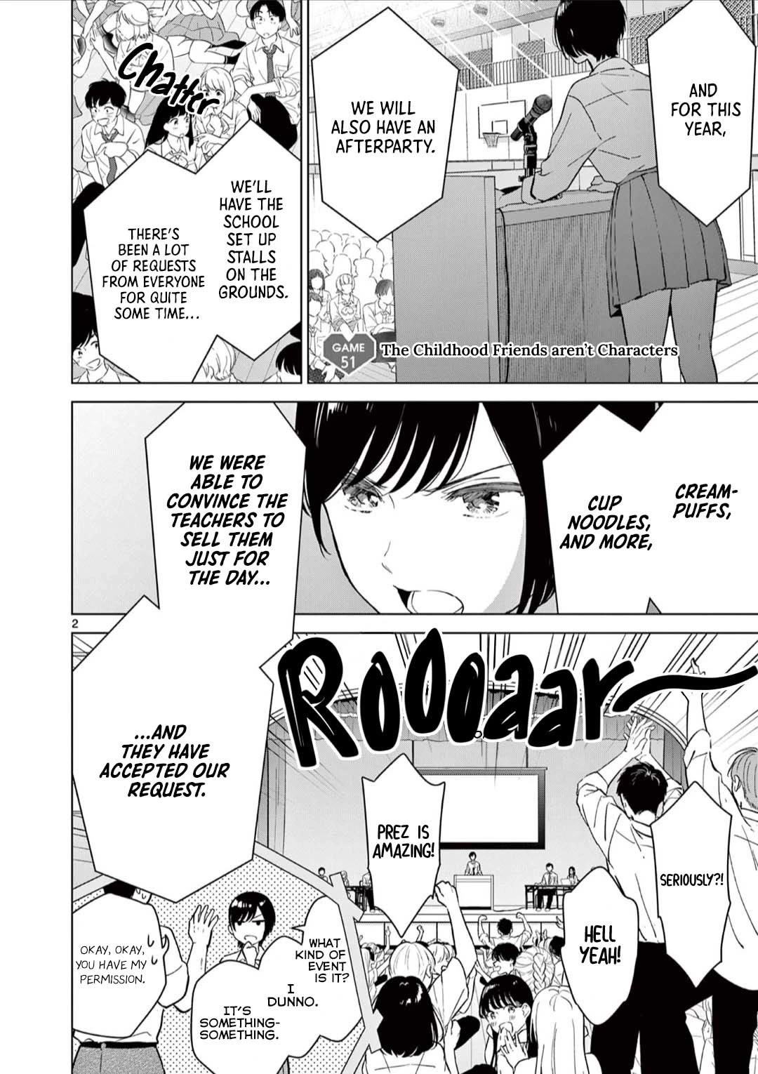 Aishiteru Game wo Owarasetai Chapter 51 page 2 - Chapter 51: The childhood friends aren’t characters