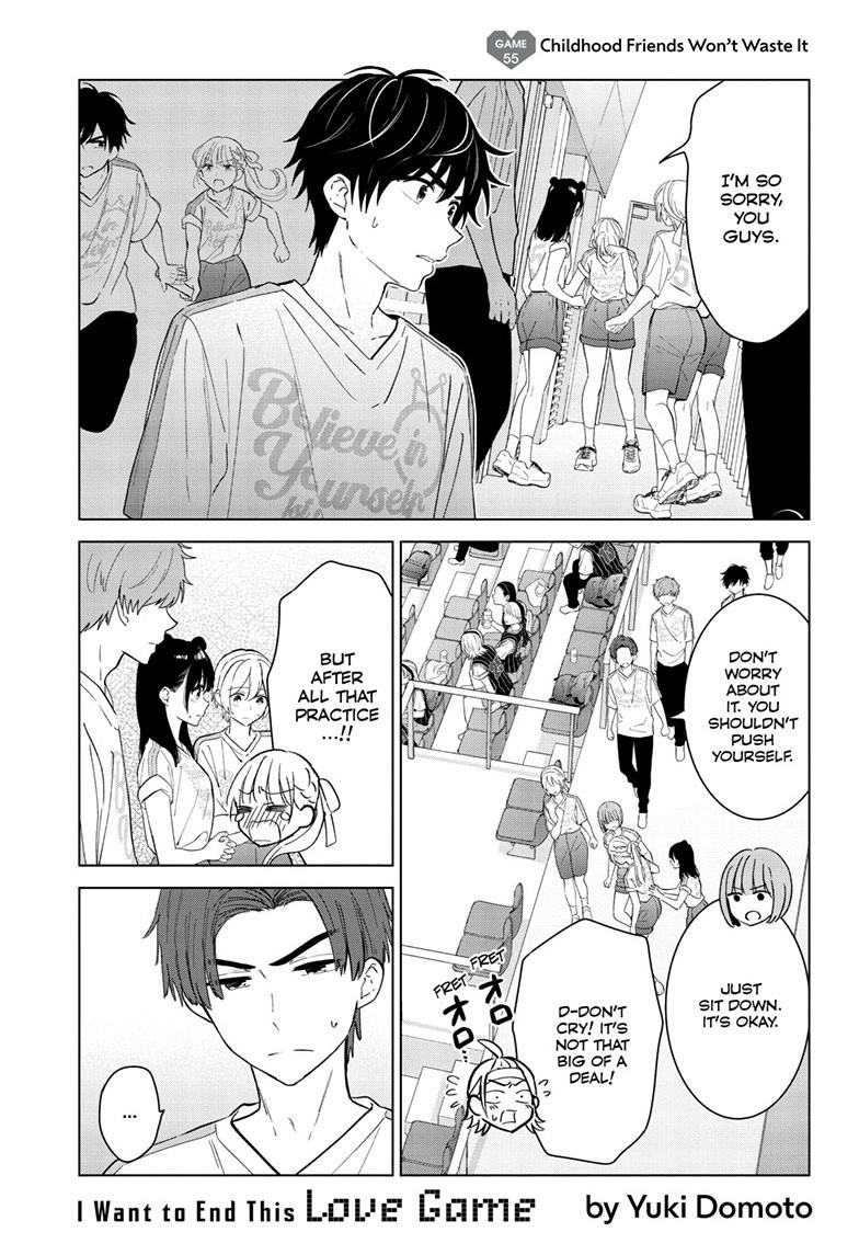 Aishiteru Game wo Owarasetai Chapter 55 page 1 - Chapter 55