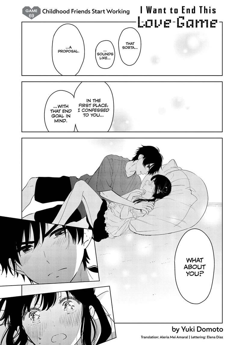Aishiteru Game wo Owarasetai Chapter 69 page 1 - Chapter 69