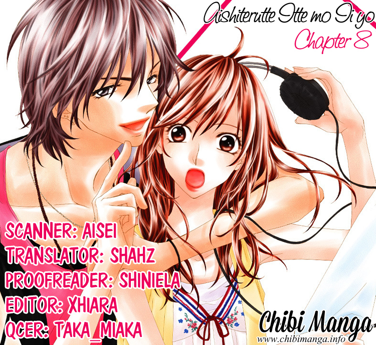 Aishiteru tte Itte mo Ii yo Chapter 8 page 1 - Chapter 8