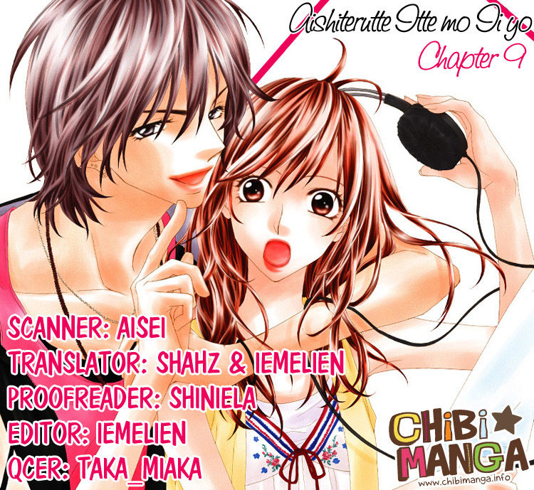 Aishiteru tte Itte mo Ii yo Chapter 9 page 1 - Chapter 9