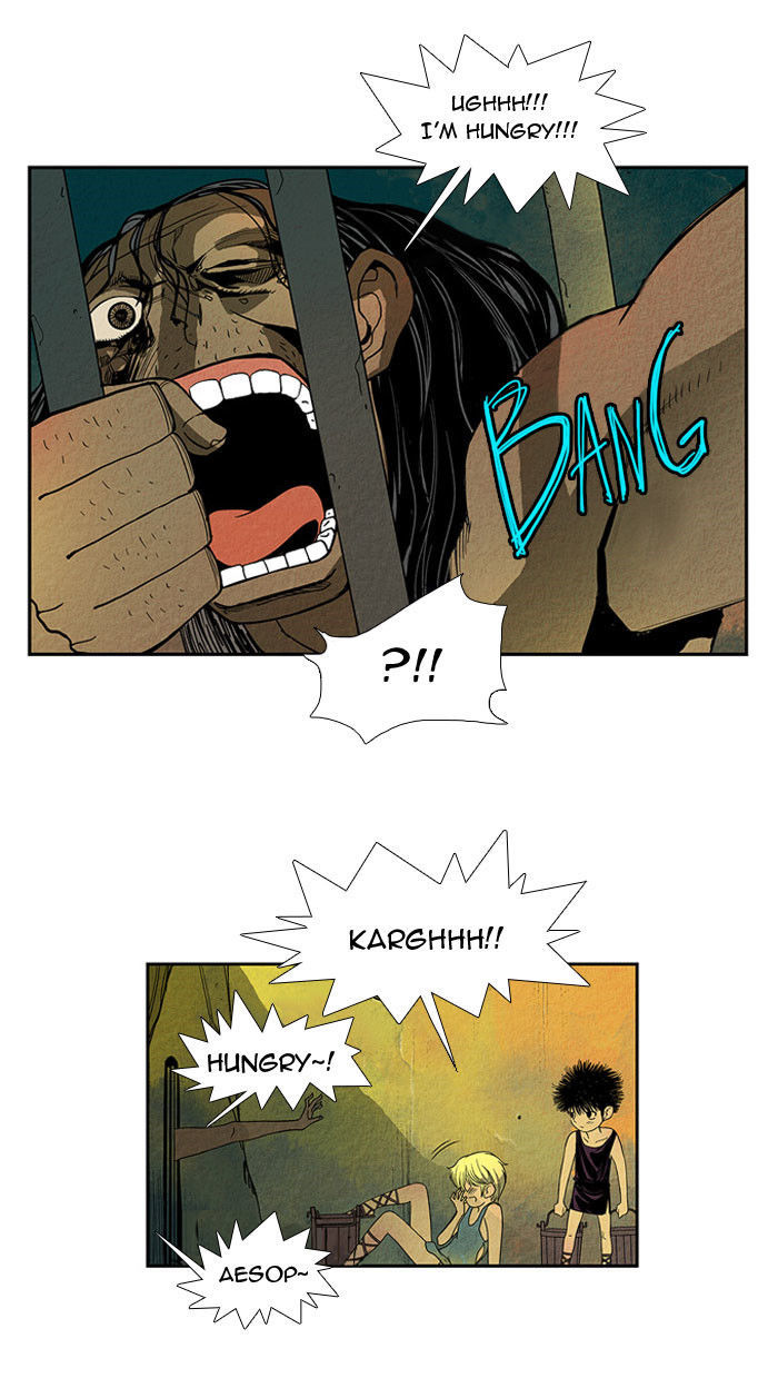 Aisopos Chapter 11 page 36 - Chapter 11 : The Errand Boy in Prison (3)