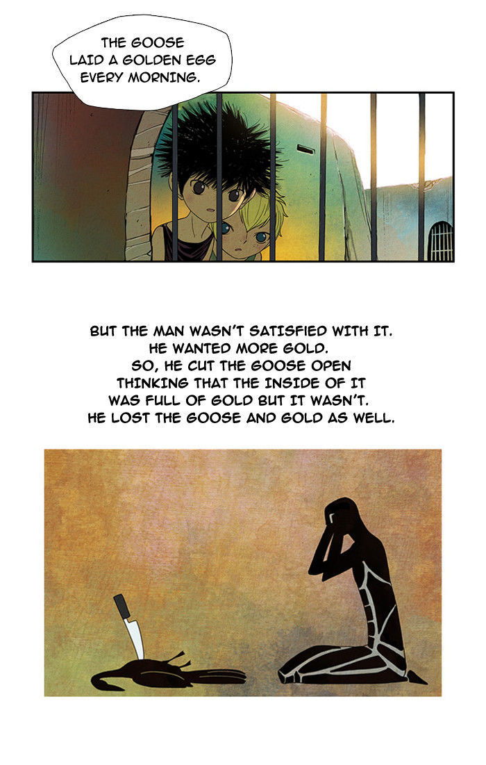 Aisopos Chapter 13 page 13 - Chapter 13 : The Errand Boy in Prison (5)