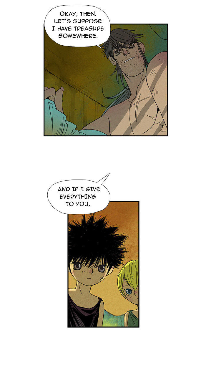 Aisopos Chapter 13 page 37 - Chapter 13 : The Errand Boy in Prison (5)