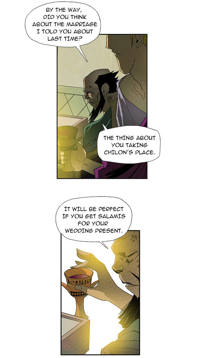 Aisopos Chapter 14 page 38 - Chapter 14 : The Errand Boy in Prison (6)