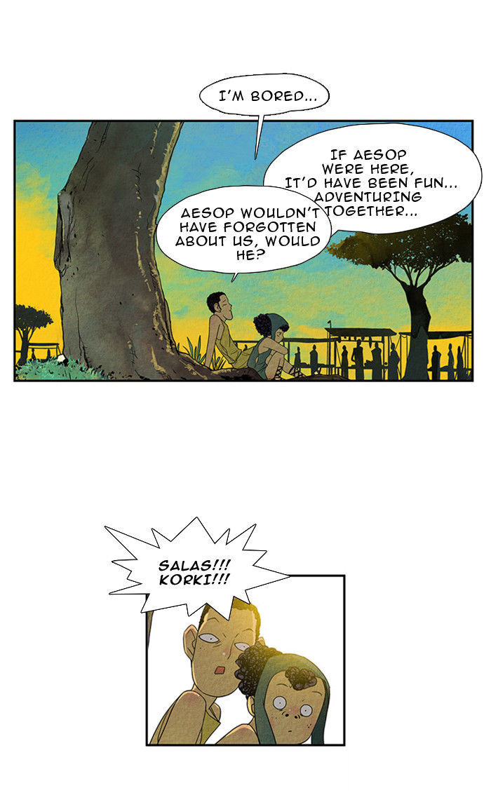 Aisopos Chapter 18 page 22 - Chapter 18 : The Errand Boy in Prison (10)