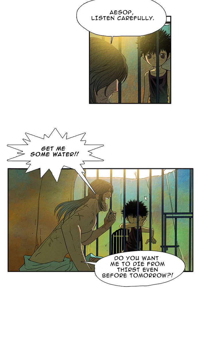 Aisopos Chapter 18 page 8 - Chapter 18 : The Errand Boy in Prison (10)