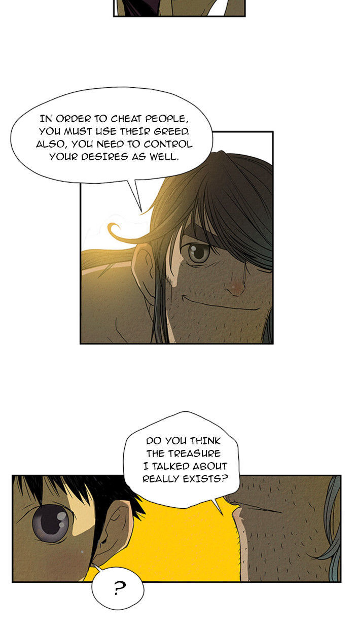 Aisopos Chapter 19 page 37 - Chapter 19 : The Errand Boy in Prison (11)