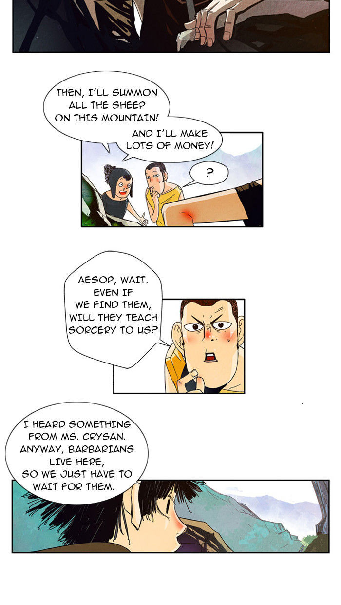 Aisopos Chapter 2 page 7 - Chapter 2 : The Clown and the Sun (2)
