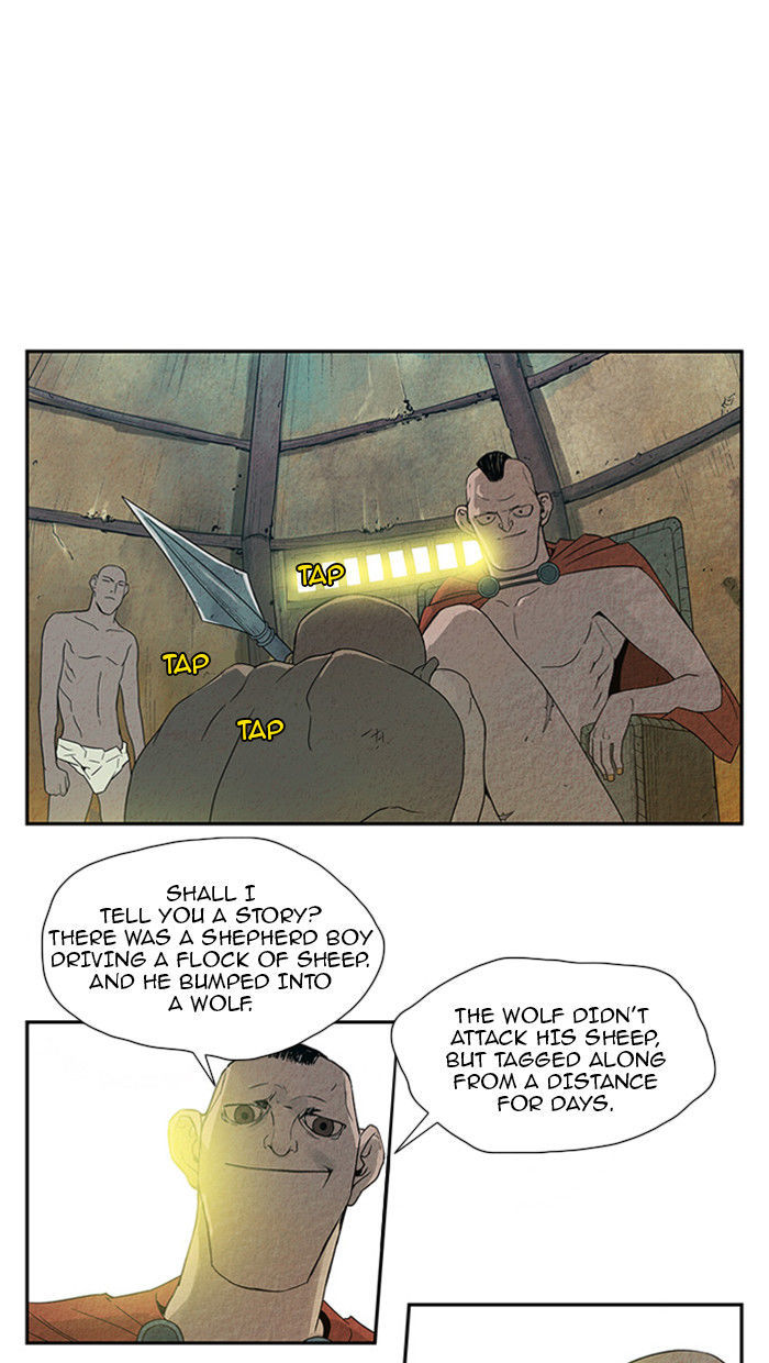 Aisopos Chapter 25 page 33 - Chapter 25 : The Lion's Den (6)