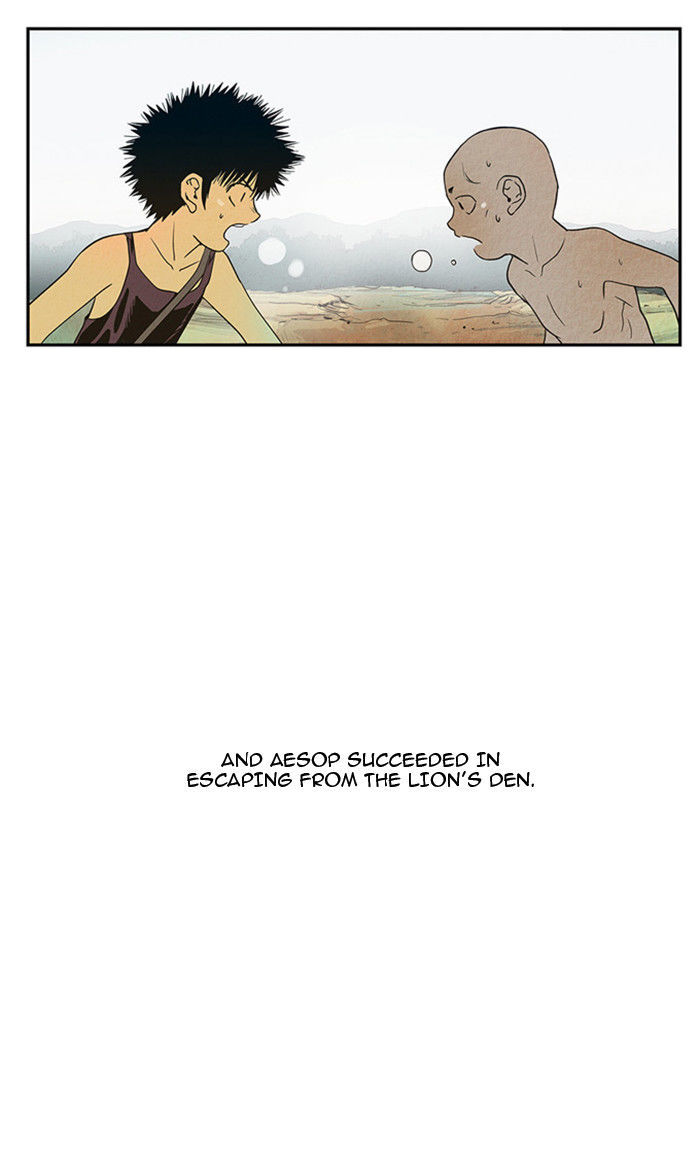Aisopos Chapter 29 page 37 - Chapter 29 : The Lion's Den (10)