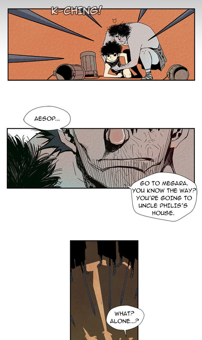 Aisopos Chapter 4 page 7 - Chapter 4 : The Clown and the Sun (4)