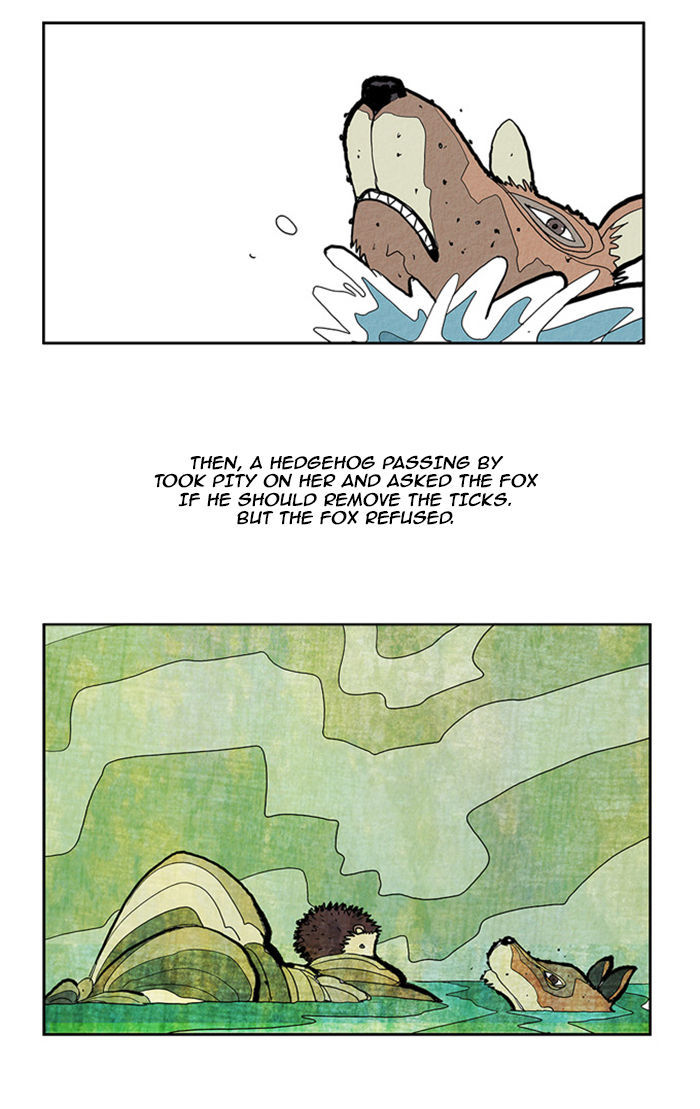 Aisopos Chapter 45 page 2 - Chapter 45 : The Fox and the Ticks (1)