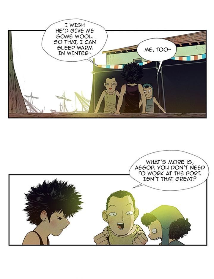 Aisopos Chapter 48 page 2 - Chapter 48 : The Fox and the Ticks (4)