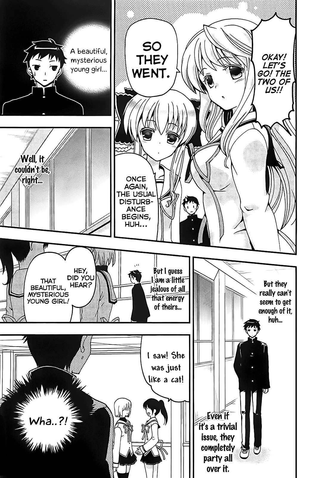 Aisupe @ Chapter 2 page 13 - Chapter 2: The Beautiful Mystery Girl Appearing in Kazami Academy!