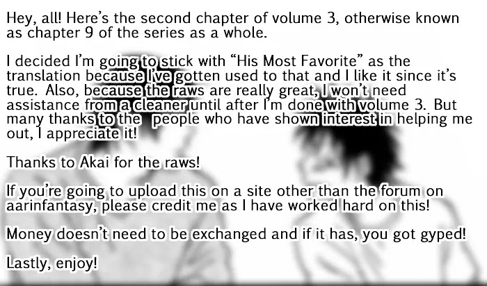 Aitsu no Daihonmei Chapter 9 page 1 - Chapter 9