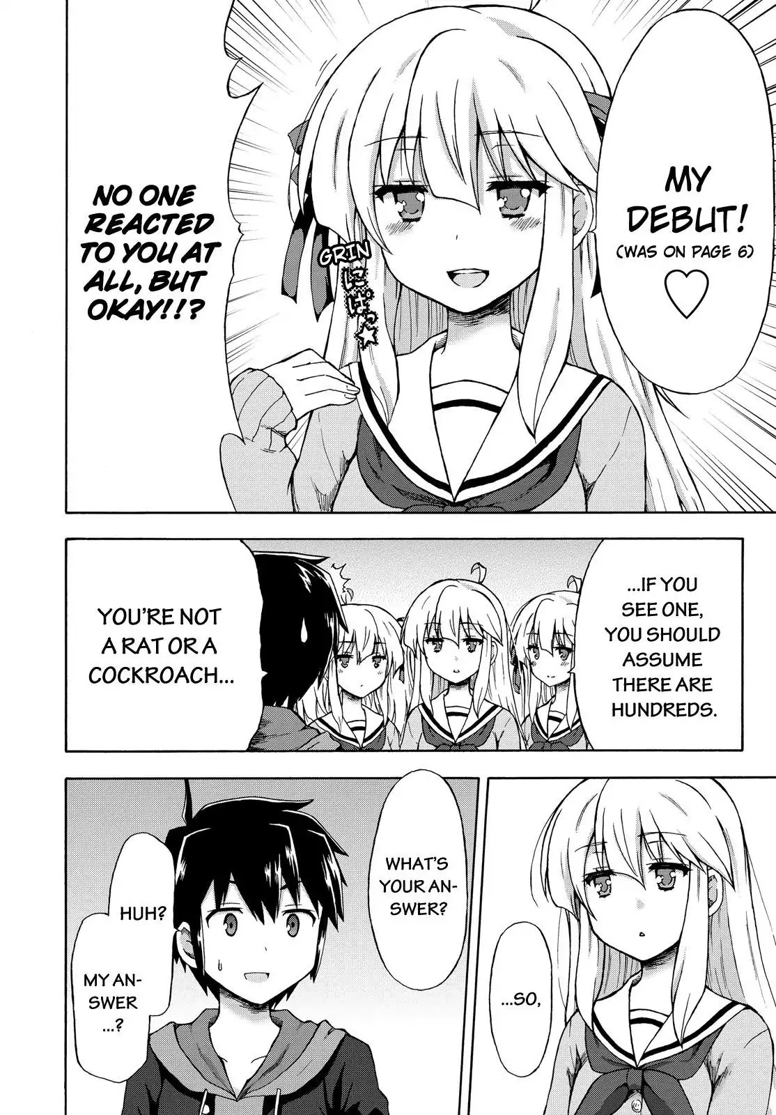 Aizawa-san Zoushoku Chapter 1 page 18 - Chapter 1: Aizawa-san Multiplies