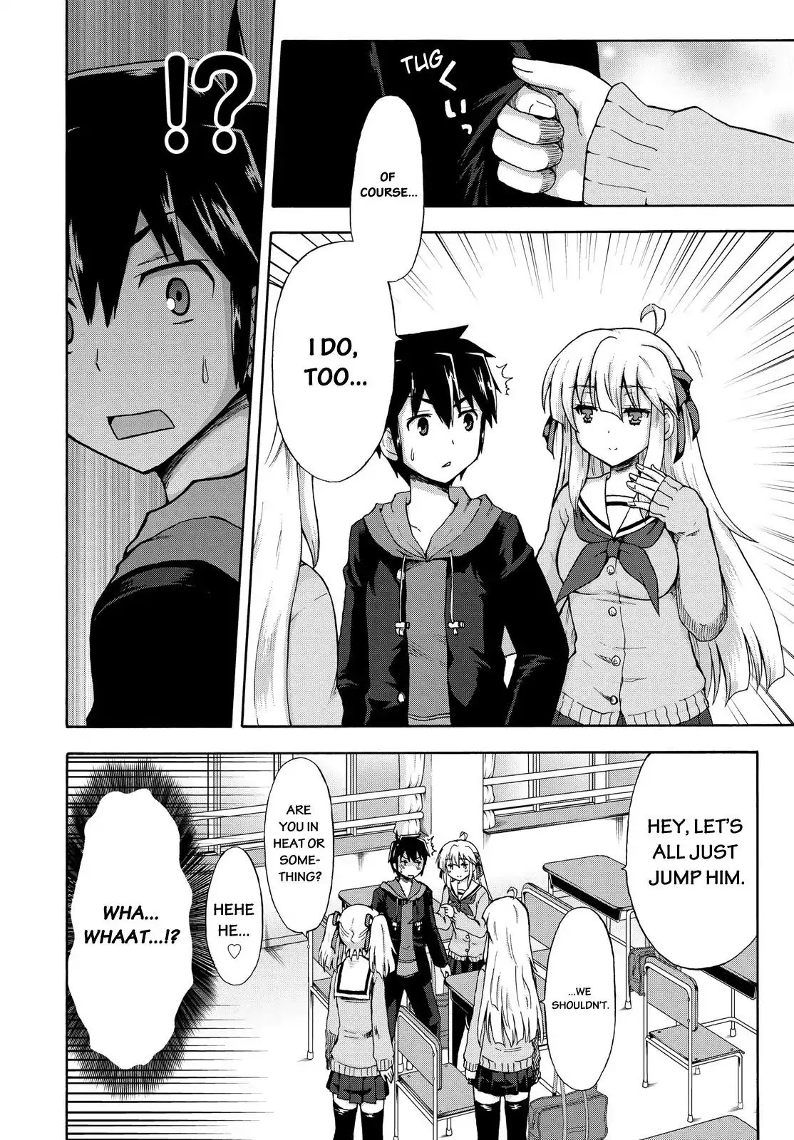 Aizawa-san Zoushoku Chapter 1 page 8 - Chapter 1: Aizawa-san Multiplies