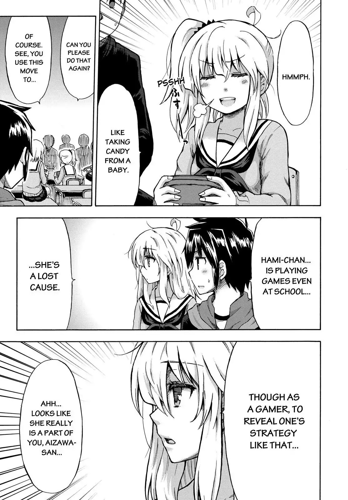 Aizawa-san Zoushoku Chapter 10 page 10 - Chapter 10: Aizawa-san Says Too Much