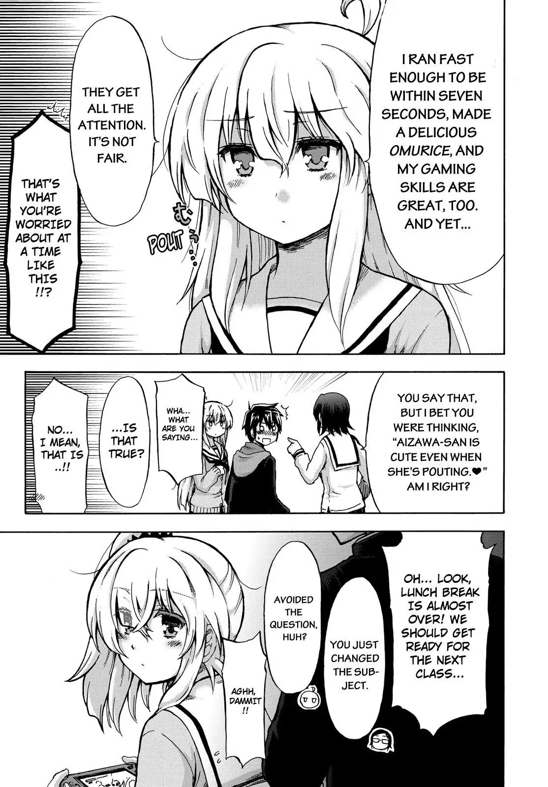 Aizawa-san Zoushoku Chapter 10 page 12 - Chapter 10: Aizawa-san Says Too Much