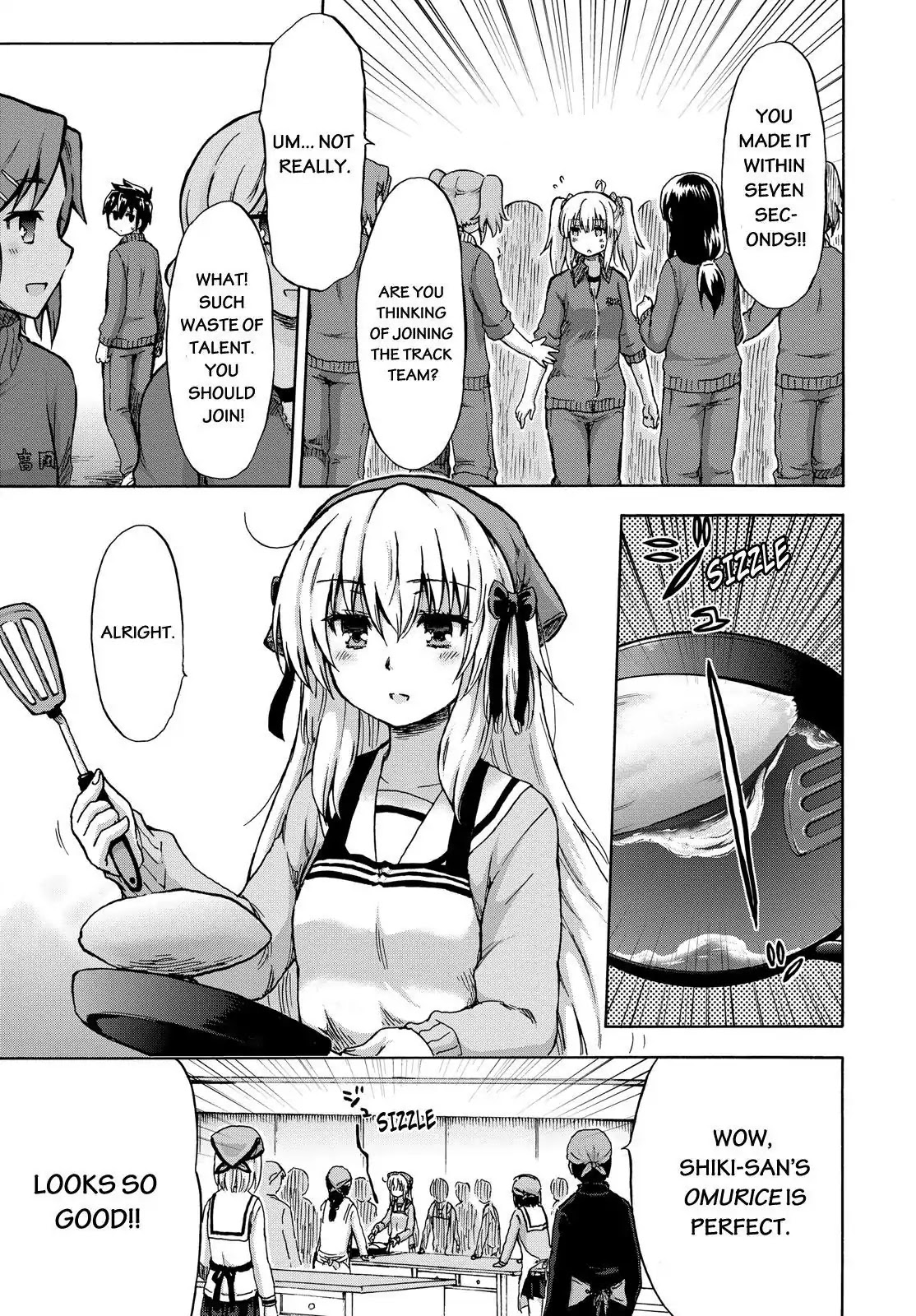 Aizawa-san Zoushoku Chapter 10 page 8 - Chapter 10: Aizawa-san Says Too Much