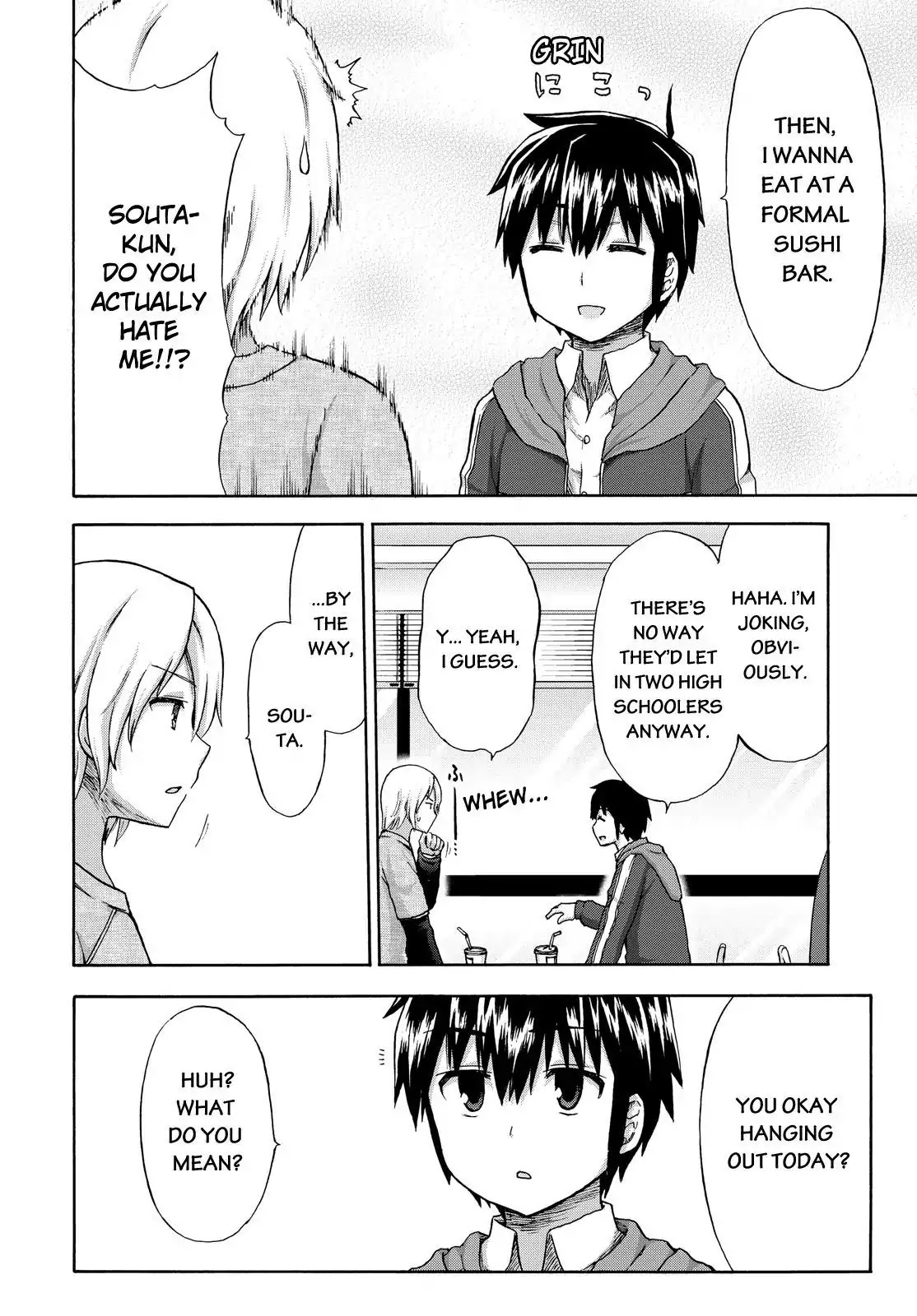Aizawa-san Zoushoku Chapter 12 page 5 - Chapter 12: Aizawa-san's Day Off Part 1