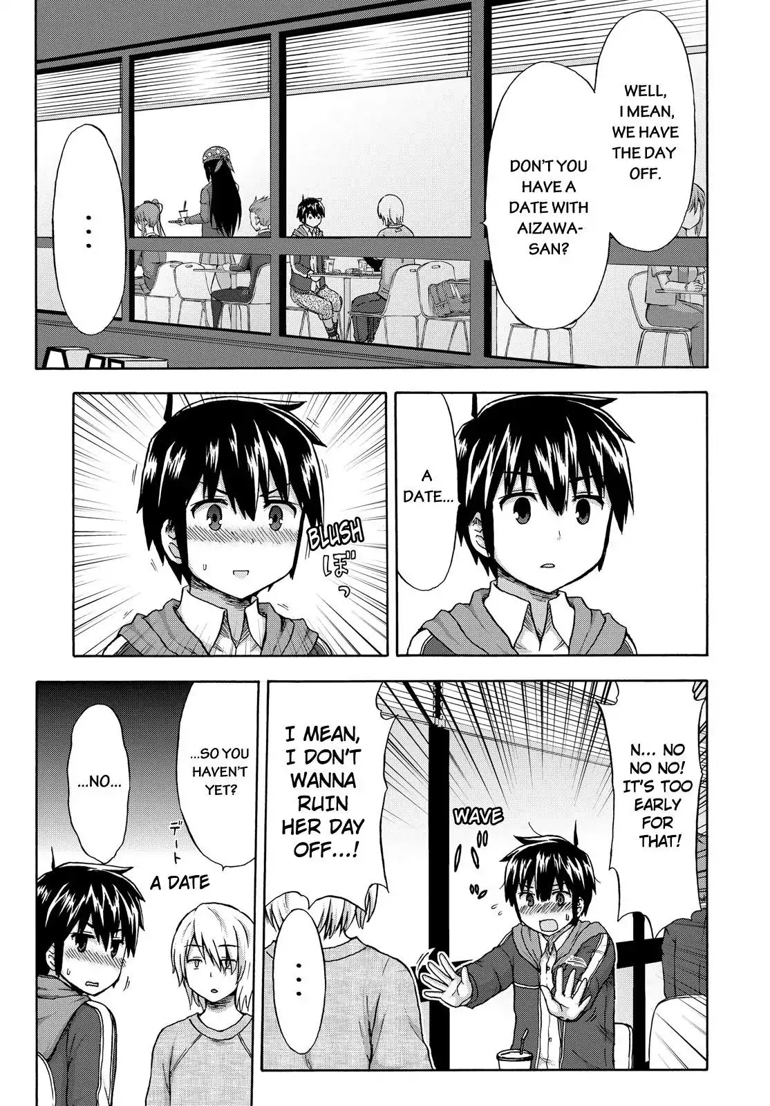 Aizawa-san Zoushoku Chapter 12 page 6 - Chapter 12: Aizawa-san's Day Off Part 1