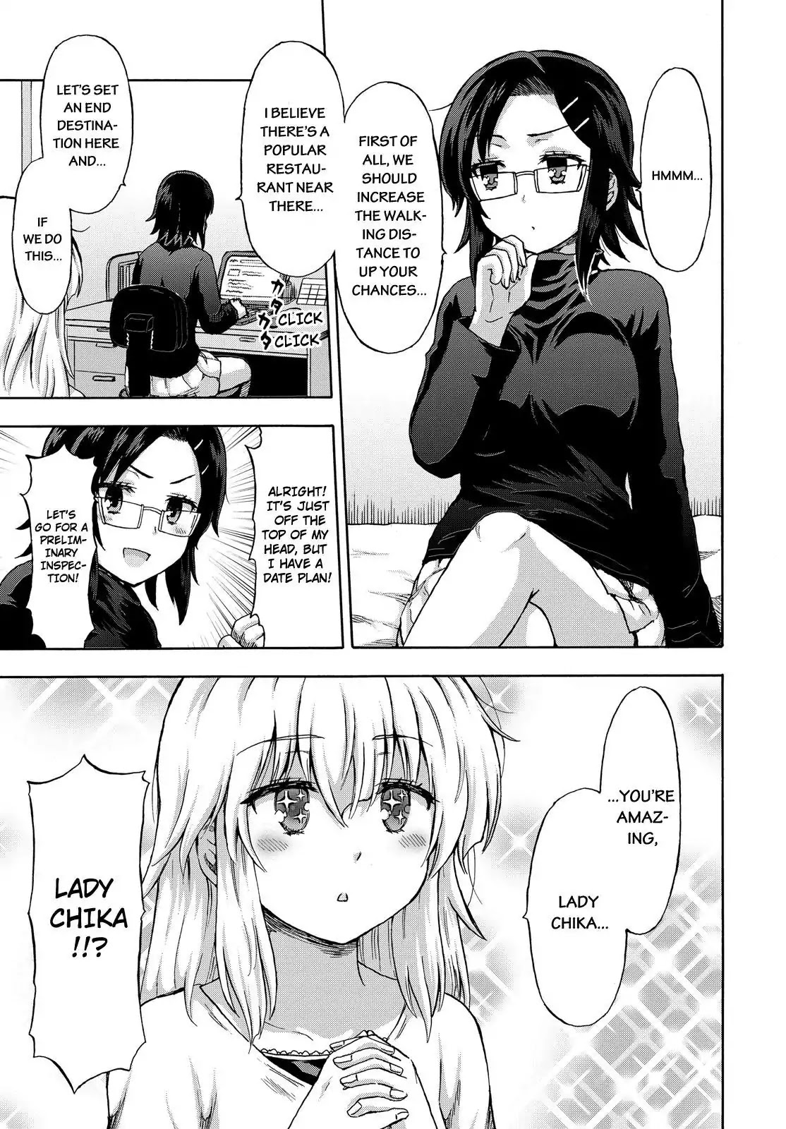 Aizawa-san Zoushoku Chapter 13 page 18 - Chapter 13: Aizawa-san's Day Off Part 2