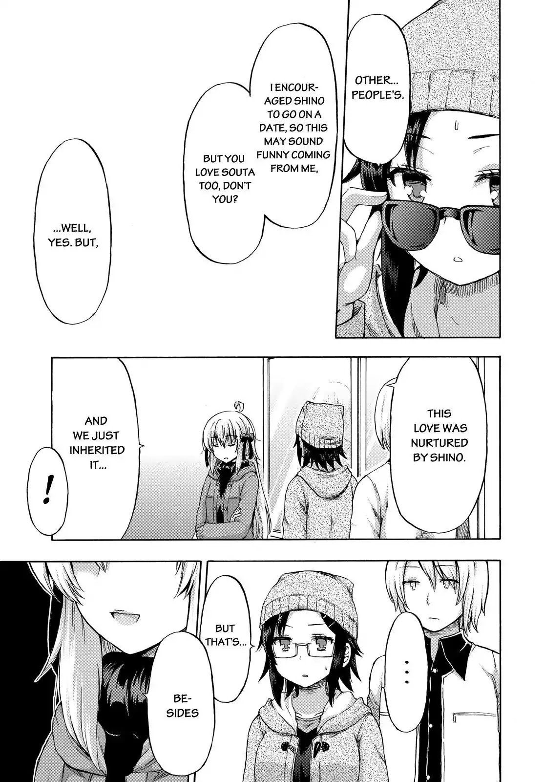 Aizawa-san Zoushoku Chapter 14 page 10 - Chapter 14: Aizawa-san Holds Hands