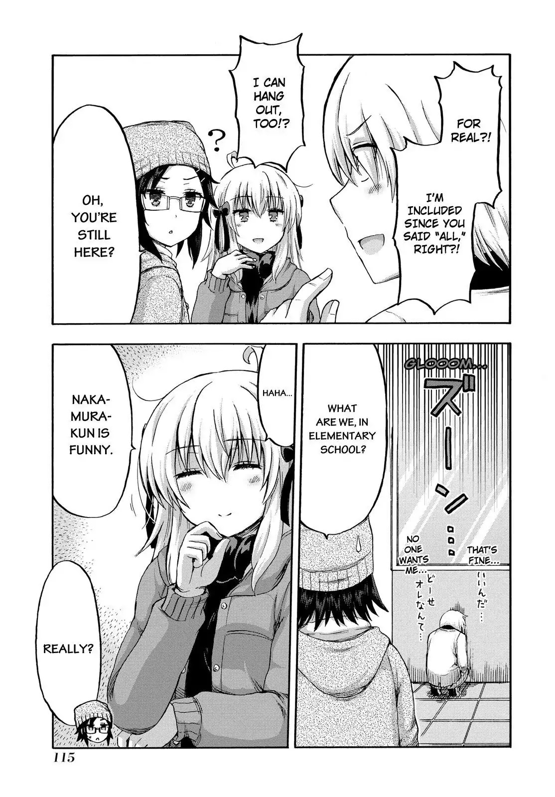 Aizawa-san Zoushoku Chapter 14 page 12 - Chapter 14: Aizawa-san Holds Hands