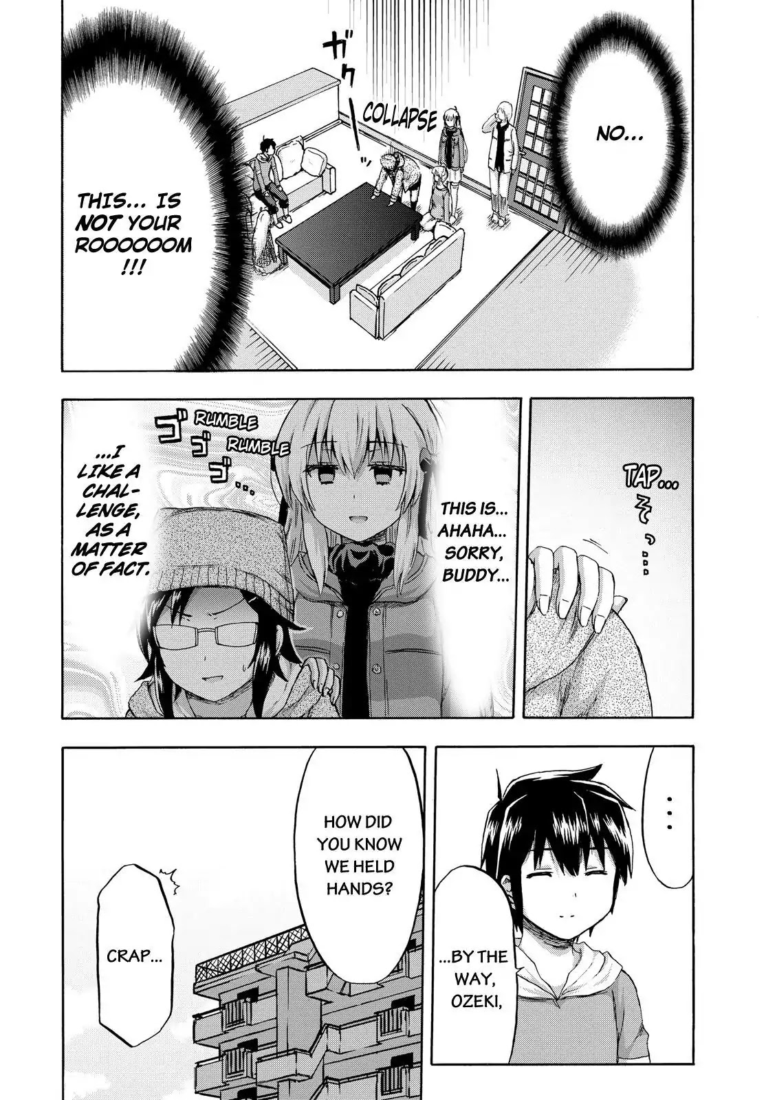 Aizawa-san Zoushoku Chapter 14 page 19 - Chapter 14: Aizawa-san Holds Hands