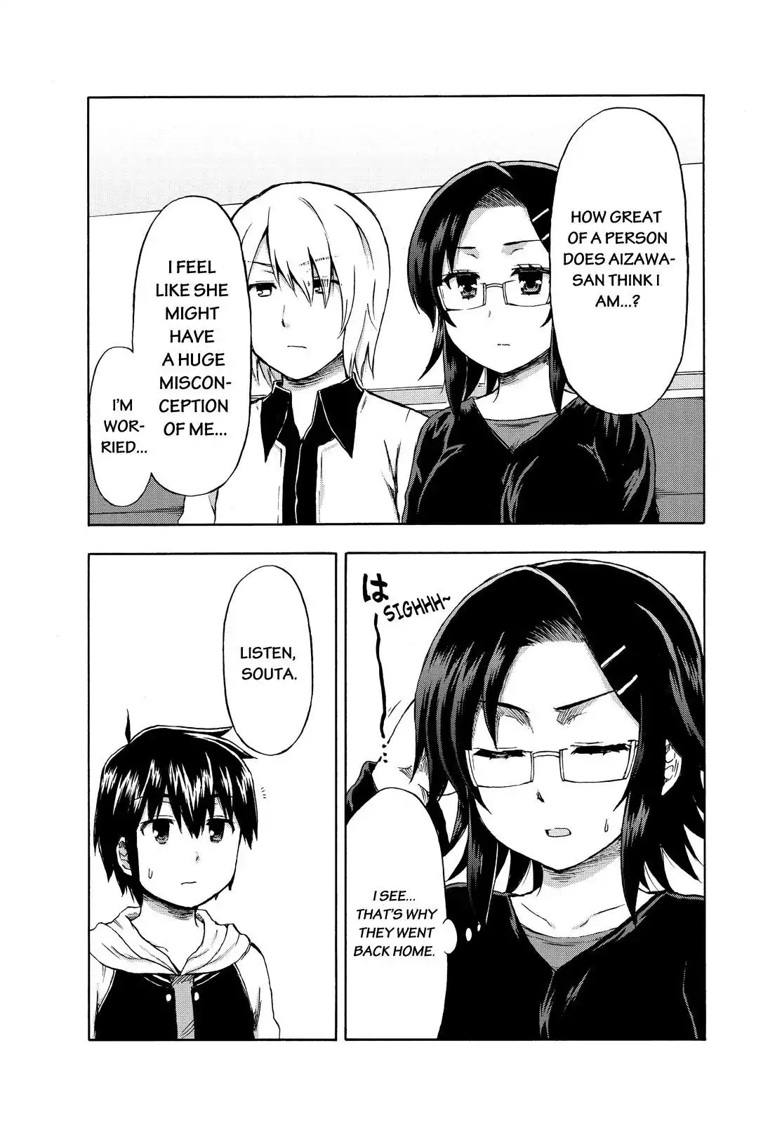 Aizawa-san Zoushoku Chapter 16 page 20 - Chapter 16: Aizawa-san Breaks Up