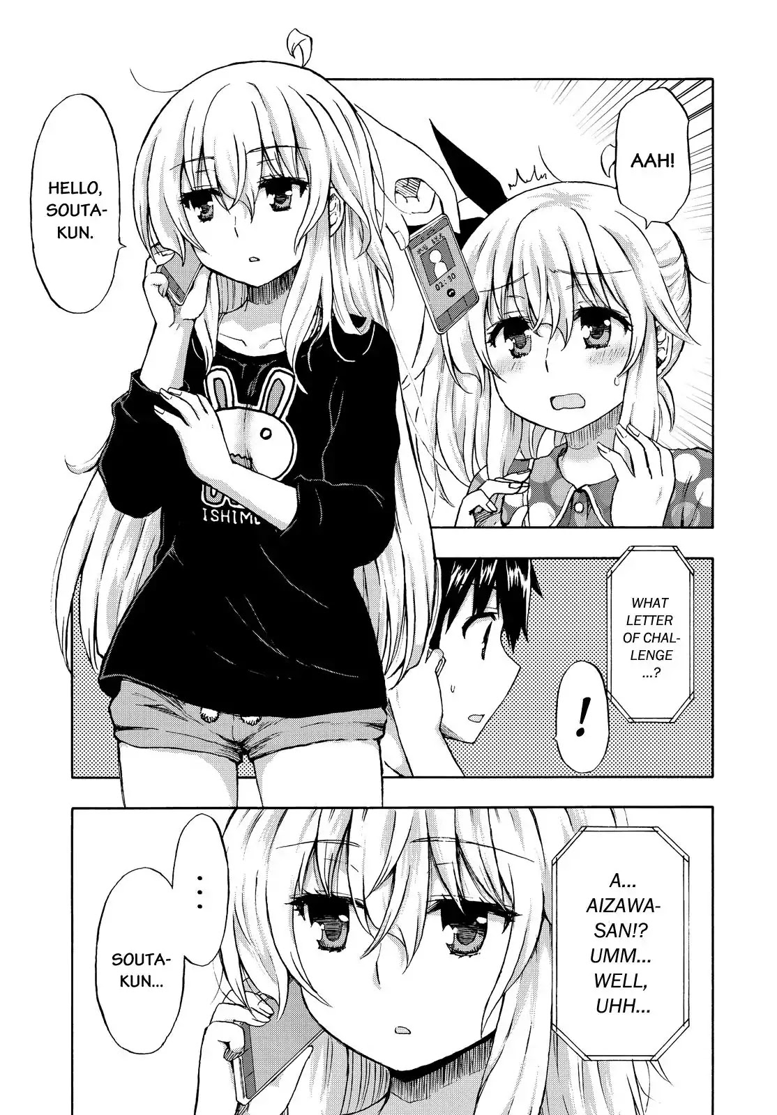 Aizawa-san Zoushoku Chapter 20 page 10 - Chapter 20: Aizawa-san and the Grade-Schooler Part 2
