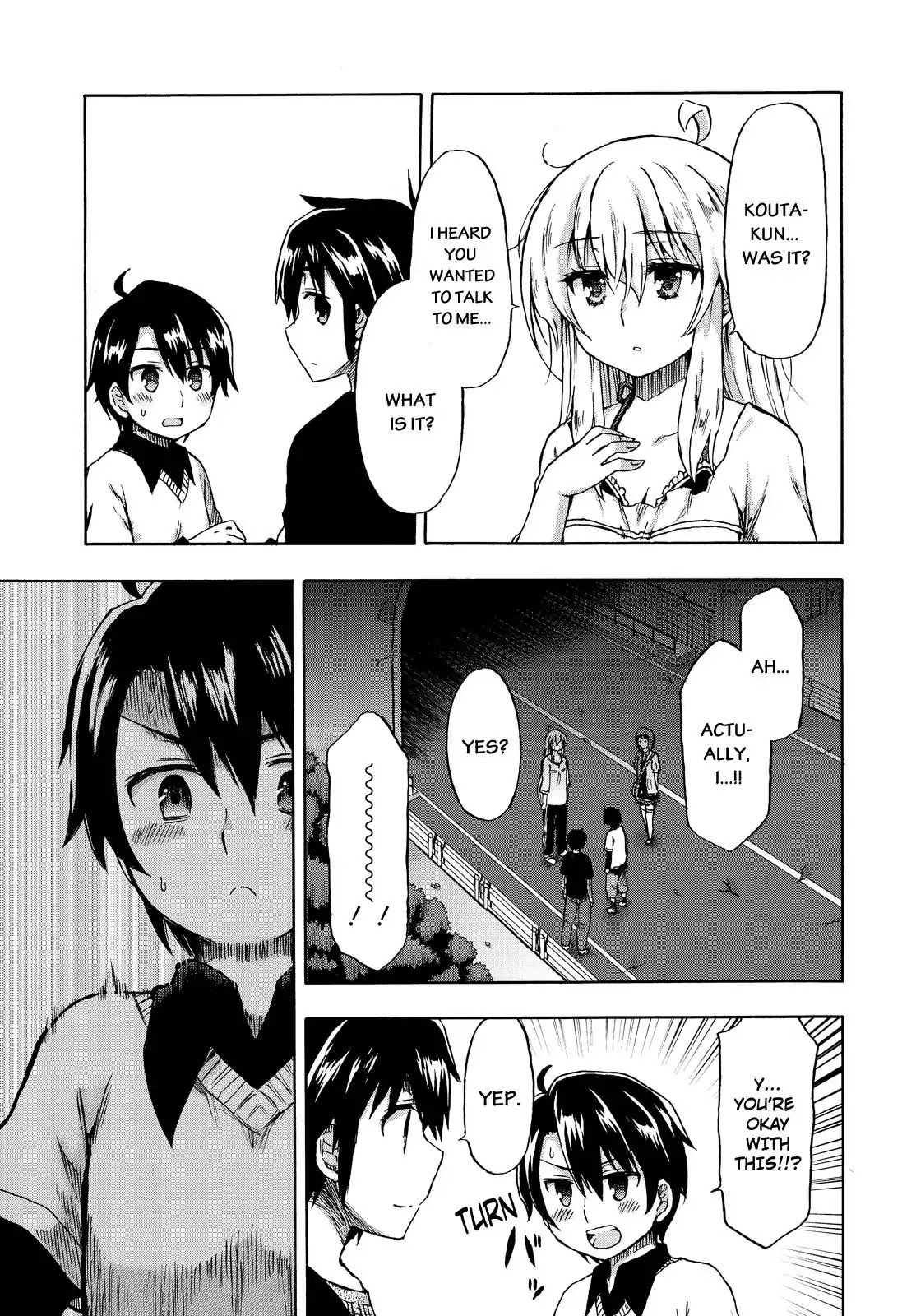 Aizawa-san Zoushoku Chapter 21 page 16 - Chapter 21: Aizawa-san and the Grade-Schooler Part 3