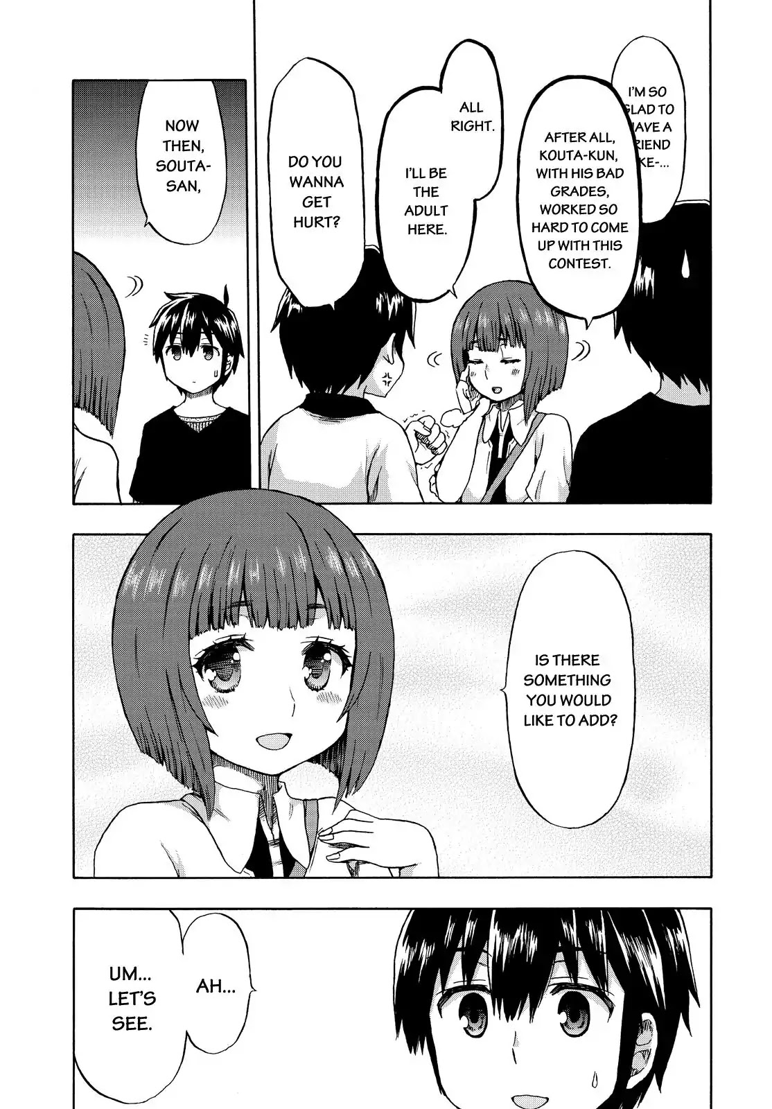 Aizawa-san Zoushoku Chapter 21 page 8 - Chapter 21: Aizawa-san and the Grade-Schooler Part 3