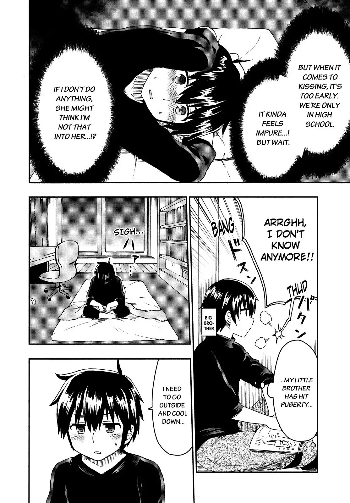 Aizawa-san Zoushoku Chapter 22 page 13 - Chapter 22: Aizawa-san and the Love Trap. Part 1
