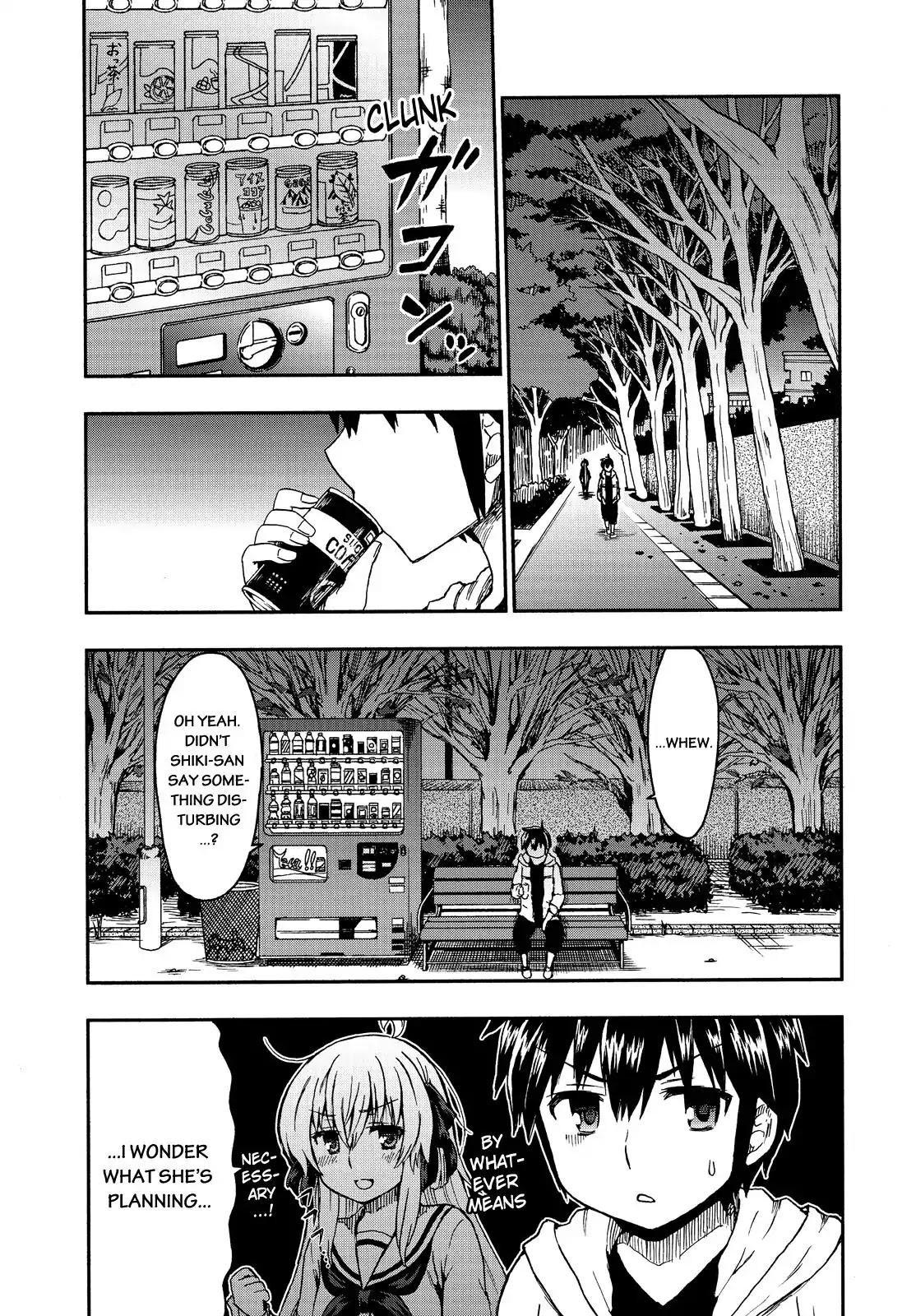 Aizawa-san Zoushoku Chapter 22 page 14 - Chapter 22: Aizawa-san and the Love Trap. Part 1