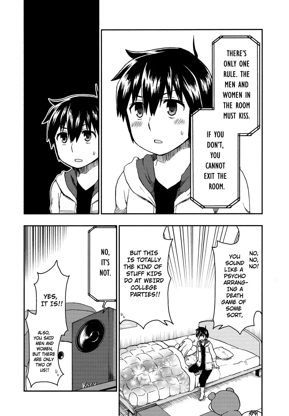 Aizawa-san Zoushoku Chapter 22 page 19 - Chapter 22: Aizawa-san and the Love Trap. Part 1