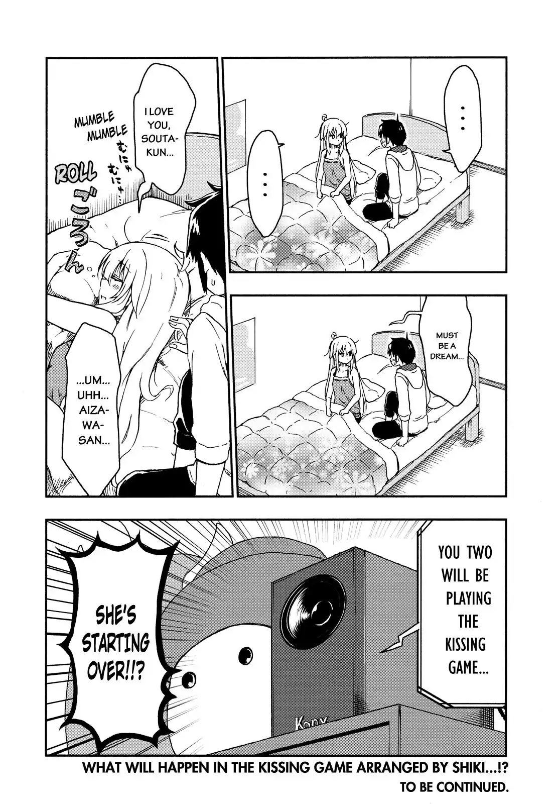 Aizawa-san Zoushoku Chapter 22 page 21 - Chapter 22: Aizawa-san and the Love Trap. Part 1
