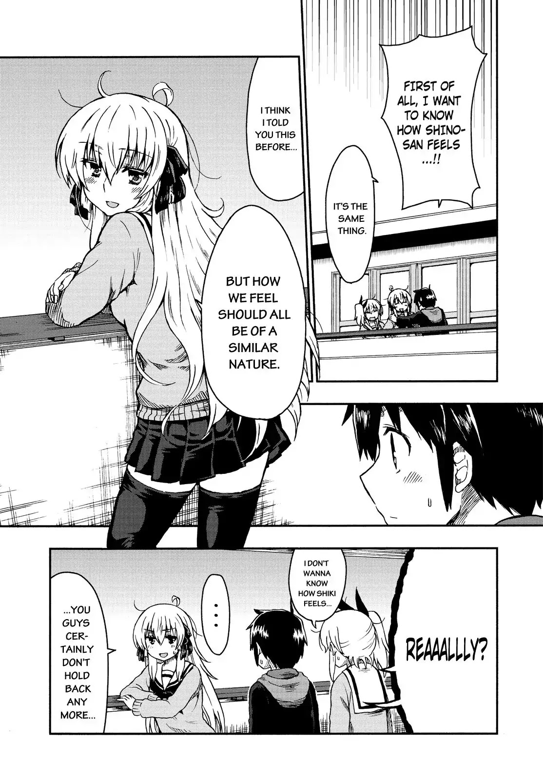 Aizawa-san Zoushoku Chapter 22 page 8 - Chapter 22: Aizawa-san and the Love Trap. Part 1
