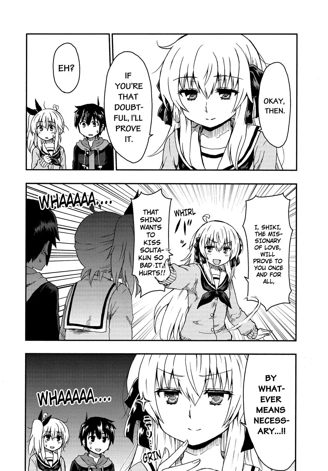 Aizawa-san Zoushoku Chapter 22 page 9 - Chapter 22: Aizawa-san and the Love Trap. Part 1