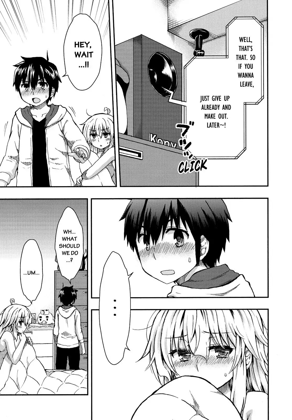 Aizawa-san Zoushoku Chapter 23 page 10 - Chapter 23: Aizawa-san and the Love Trap. Part 2