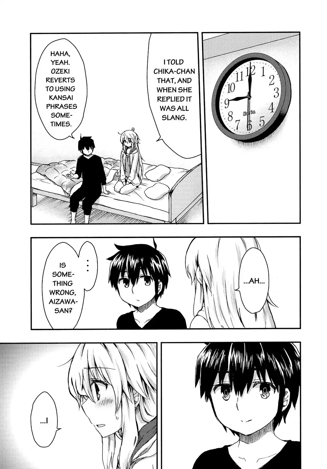 Aizawa-san Zoushoku Chapter 23 page 16 - Chapter 23: Aizawa-san and the Love Trap. Part 2