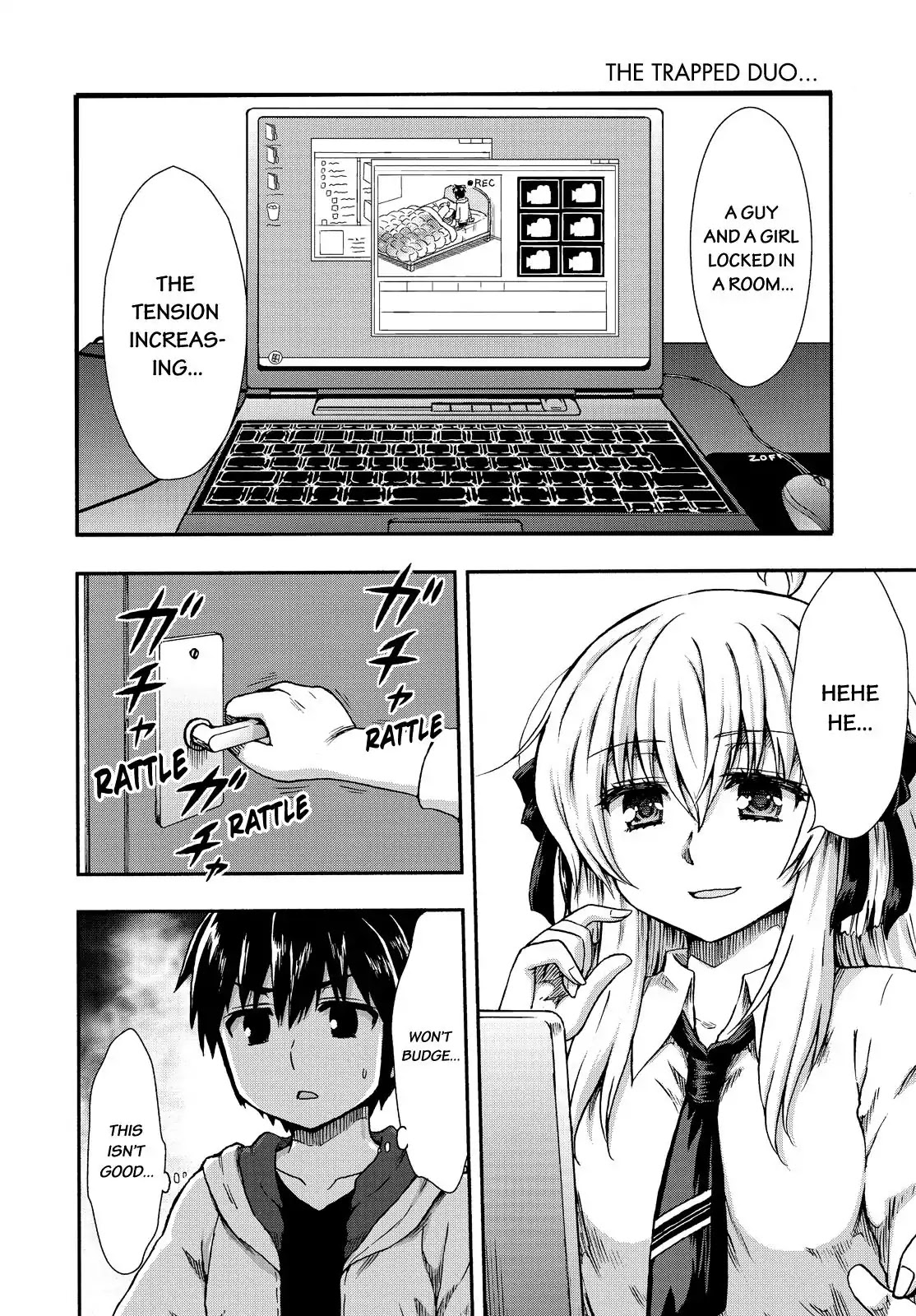 Aizawa-san Zoushoku Chapter 23 page 3 - Chapter 23: Aizawa-san and the Love Trap. Part 2