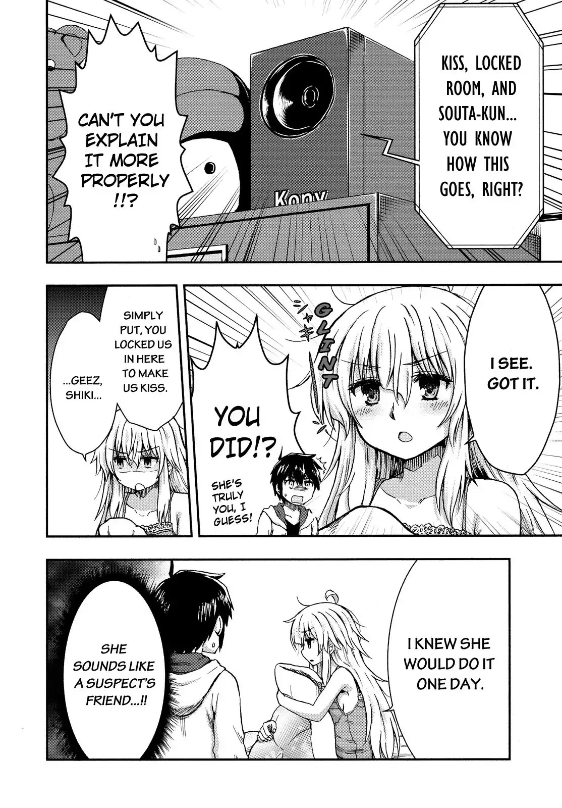 Aizawa-san Zoushoku Chapter 23 page 7 - Chapter 23: Aizawa-san and the Love Trap. Part 2