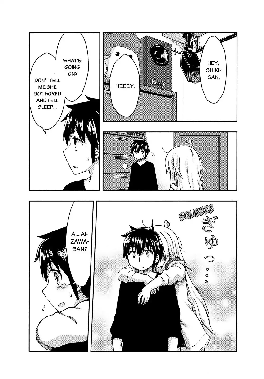 Aizawa-san Zoushoku Chapter 24 page 12 - Chapter 24: Aizawa-san and the Love Trap. Part 3
