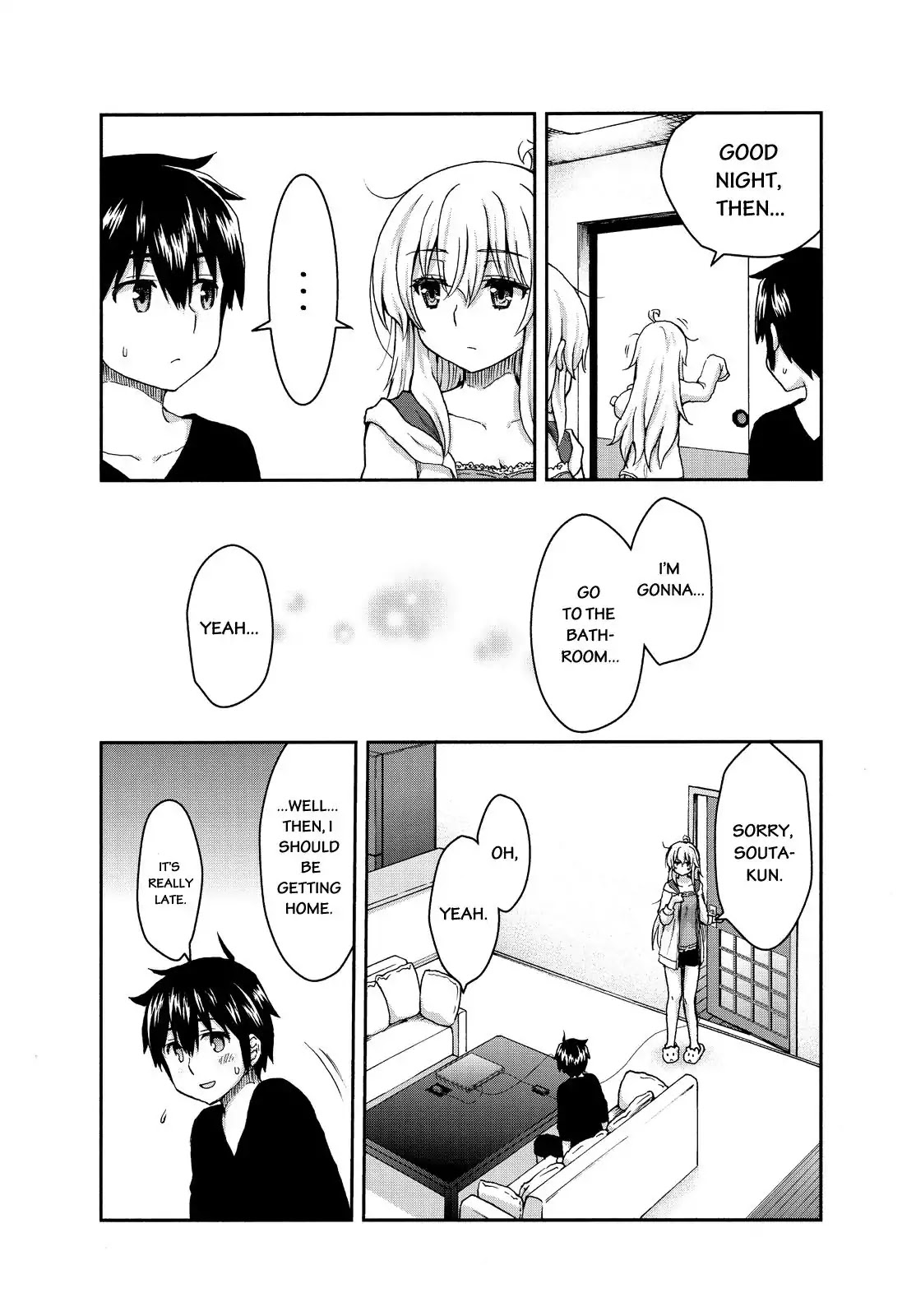 Aizawa-san Zoushoku Chapter 24 page 16 - Chapter 24: Aizawa-san and the Love Trap. Part 3