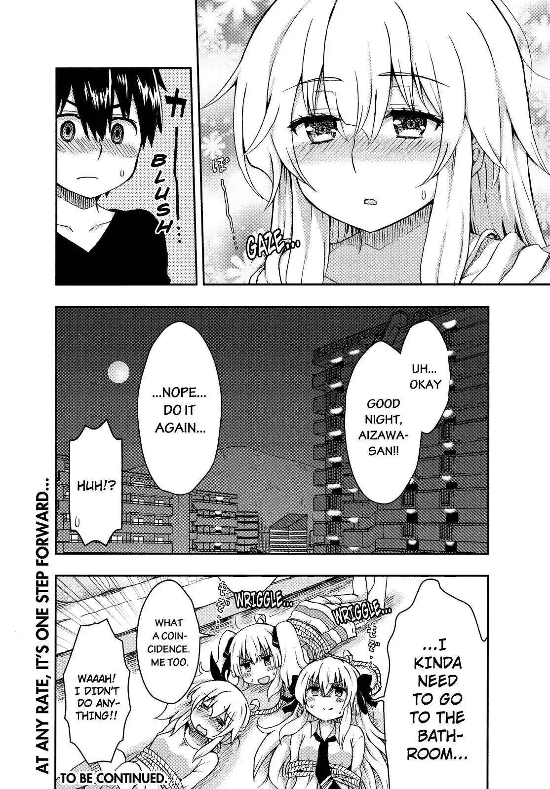 Aizawa-san Zoushoku Chapter 24 page 19 - Chapter 24: Aizawa-san and the Love Trap. Part 3